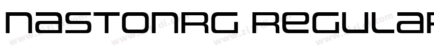 NastonRg Regular字体转换